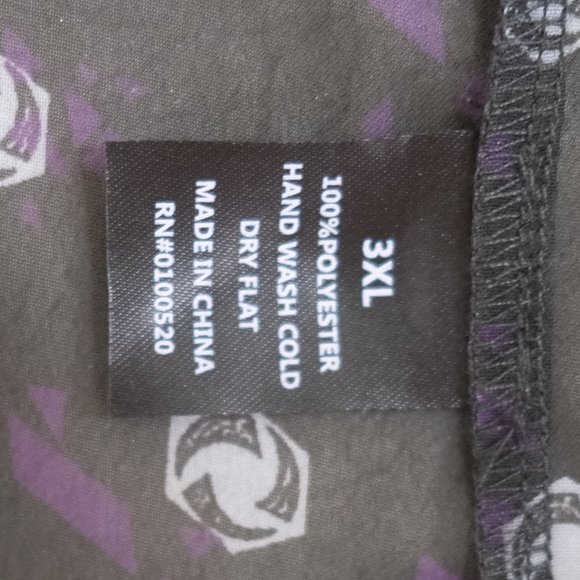 { We Love Fine Shirt } Chiffon Heroes of the Storm Button Down - Picture 8 of 8